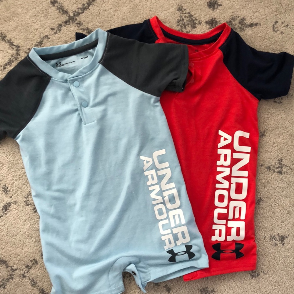 Under Armour 9-12 Month One Piece Lot